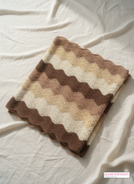 Mocha Ripple Blanket